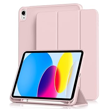 【ipad】 第10世代　新品未使用　ブルー　カバー＆ペンシル付き ZENIX DESIGN TECH iPad 第9世代 ケース 第10世代 mini7 A16 M3